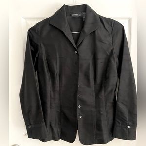Black Silk ladies blouse by Liz Claiborne (6P)